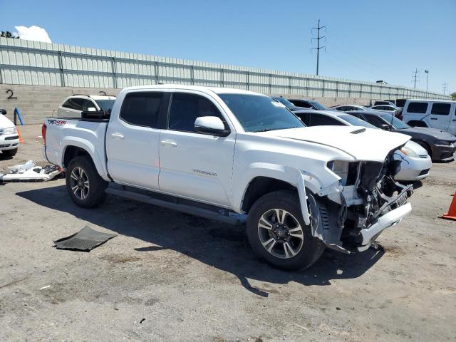 3TMCZ5AN7HM078617 - 2017 TOYOTA TACOMA DOUBLE CAB WHITE photo 4