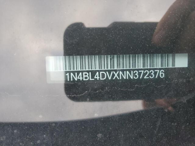 1N4BL4DVXNN372376 - 2022 NISSAN ALTIMA SV SILVER photo 13