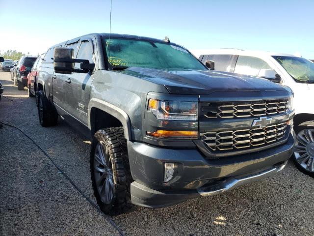 1GCUKREC4HF182572 - 2017 CHEVROLET SILVERADO TEAL photo 1