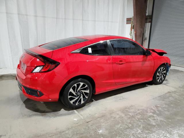 2HGFC4B05JH306972 - 2018 HONDA CIVIC LX RED photo 3