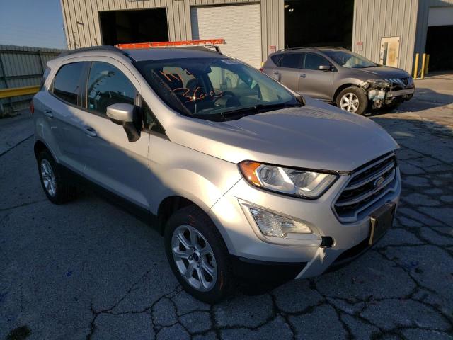 MAJ6P1UL6JC200807 - 2018 FORD ECOSPORT SE Srebrny zdjęcie 1