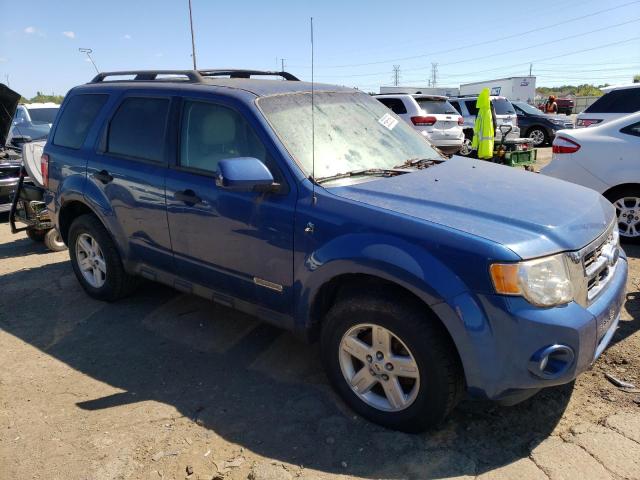 1FMCU49H08KD55957 - 2008 FORD ESCAPE HEV BLUE photo 4