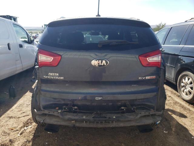 KNDPCCA65D7424846 - 2013 KIA SPORTAGE SX BLUE photo 6