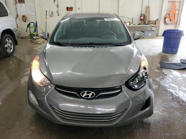 5NPDH4AE1DH374749 - 2013 HYUNDAI ELANTRA GLS GRAY photo 5