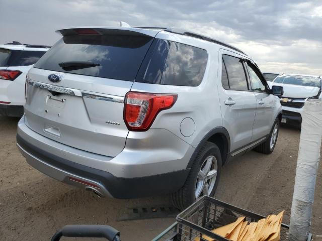 1FM5K8D82GGD19315 - 2016 FORD EXPLORER XLT GRAY photo 3