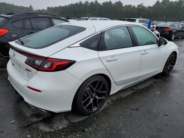 19XFL1H88NE021985 - 2022 HONDA CIVIC SPORT TOURING Weiß Foto 3