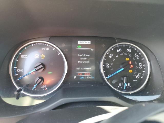 4T3RWRFV3NU072312 - 2022 TOYOTA RAV4 XLE ვერცხლისფერი ფოტო 9