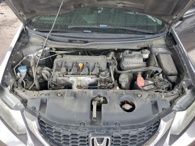 19XFB2F76FE260231 - 2015 HONDA CIVIC SE GRAY photo 11