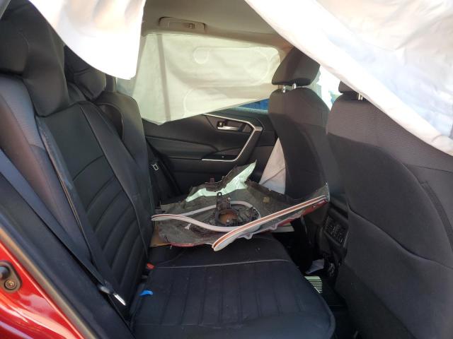 2T3W1RFV6KW041570 - 2019 TOYOTA RAV4 XLE ბურგუნდია ფოტო 10