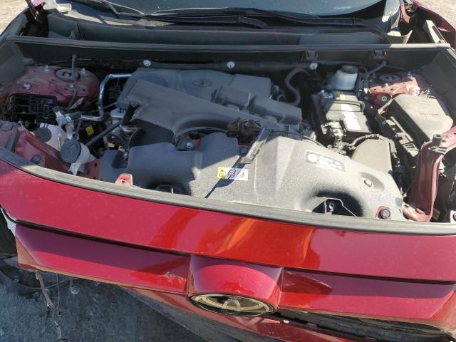 2T3W1RFV6KW041570 - 2019 TOYOTA RAV4 XLE ბურგუნდია ფოტო 11
