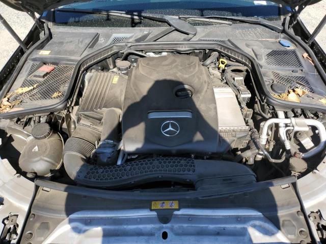 55SWF4JB9FU083310 - 2015 MERCEDES-BENZ C 300 BLACK photo 11