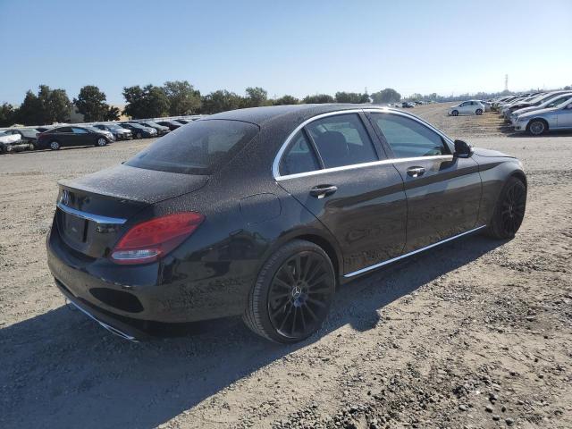 55SWF4JB9FU083310 - 2015 MERCEDES-BENZ C 300 BLACK photo 3