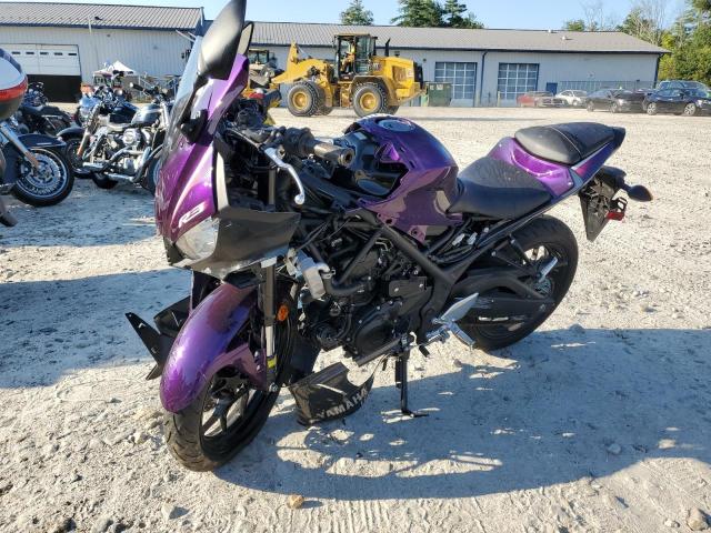 MH3RH18Y0PK012794 - 2023 YAMAHA YZFR3 A PURPLE photo 2