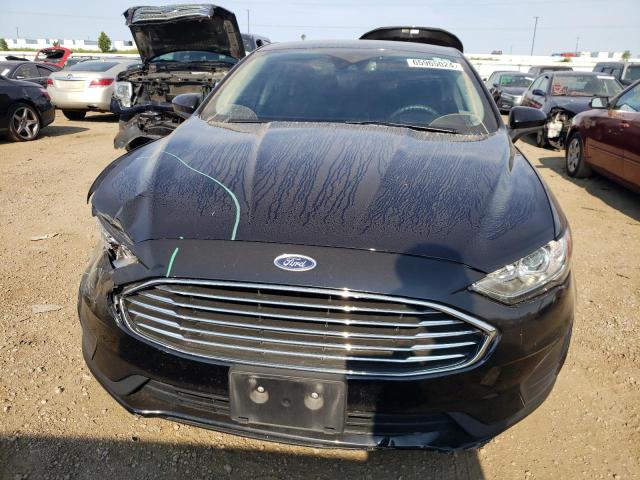 3FA6P0HD8LR263506 - 2020 FORD FUSION SE BLACK photo 5