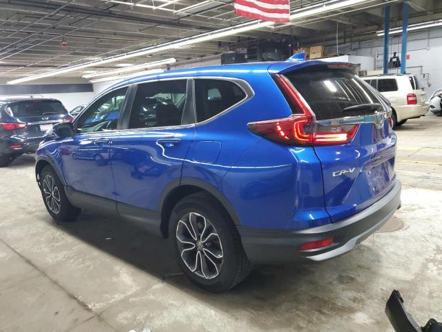 7FARW2H87LE010160 - 2020 HONDA CR-V EXL 蓝色 照片 2