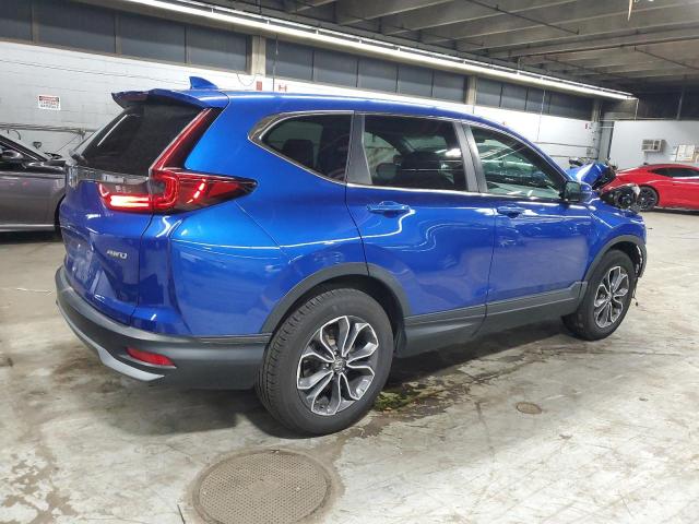 7FARW2H87LE010160 - 2020 HONDA CR-V EXL 蓝色 照片 3