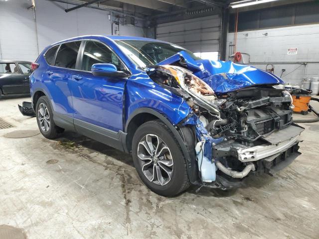 7FARW2H87LE010160 - 2020 HONDA CR-V EXL 蓝色 照片 4