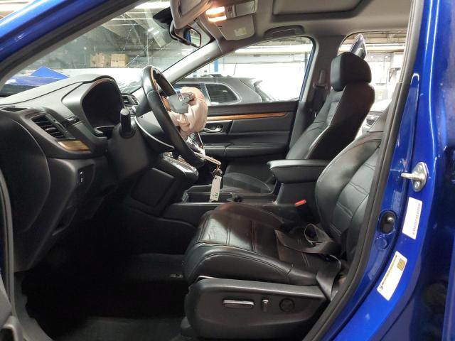 7FARW2H87LE010160 - 2020 HONDA CR-V EXL 蓝色 照片 7