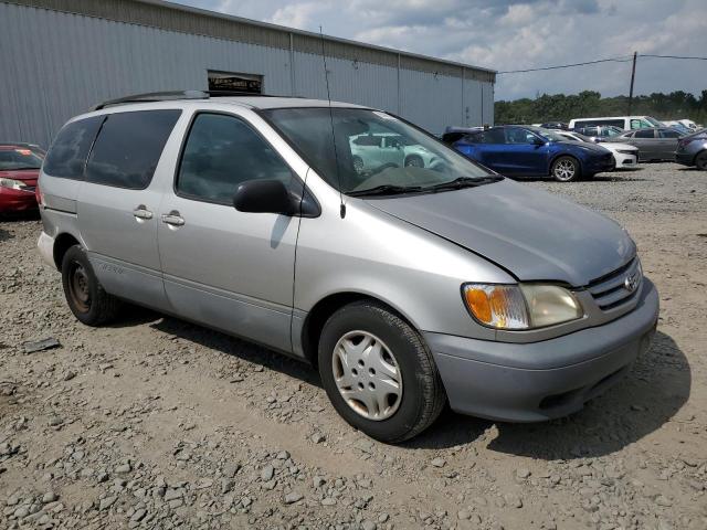 4T3ZF13C91U350905 - 2001 TOYOTA SIENNA LE SILVER photo 4