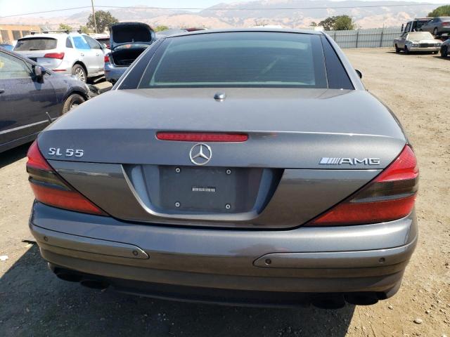 WDBSK74F85F103793 - 2005 MERCEDES-BENZ SL 55 AMG GRAY photo 6