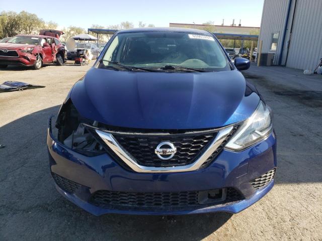 3N1AB7AP7KY372952 - 2019 NISSAN SENTRA S BLUE photo 5