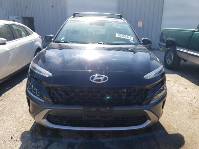 KM8K53A38NU831097 - 2022 HYUNDAI KONA LIMITED BLACK photo 5