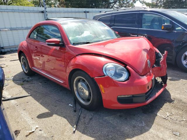 3VWJX7AT0CM636739 - 2012 VOLKSWAGEN BEETLE RED photo 4