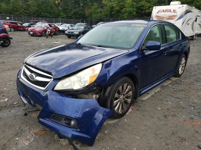 4S3BMDJ60B2237344 - 2011 SUBARU LEGACY 3.6R LIMITED BLUE photo 1