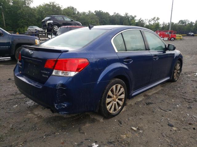 4S3BMDJ60B2237344 - 2011 SUBARU LEGACY 3.6R LIMITED BLUE photo 3