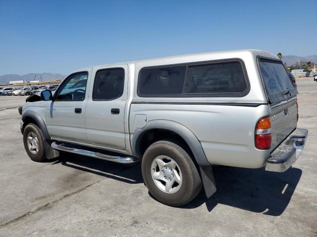 5TEGN92N01Z813420 - 2001 TOYOTA TACOMA DOUBLE CAB PRERUNNER SILVER photo 2