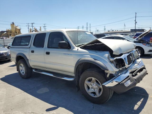 5TEGN92N01Z813420 - 2001 TOYOTA TACOMA DOUBLE CAB PRERUNNER SILVER photo 4