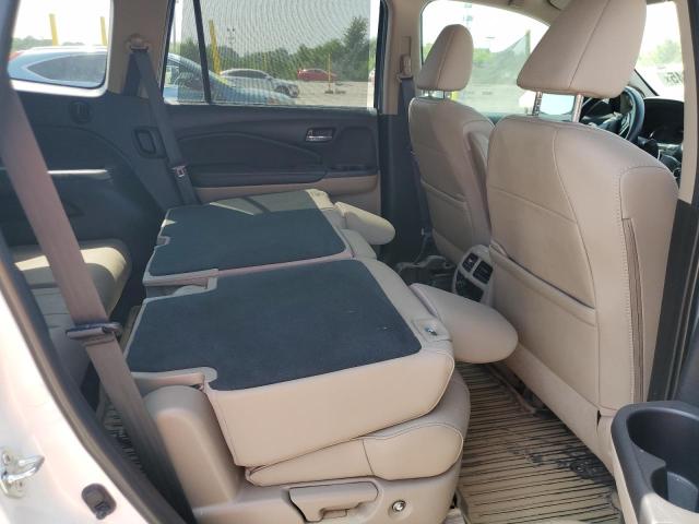 5FNYF6H51MB098337 - 2021 HONDA PILOT EXL WHITE photo 10