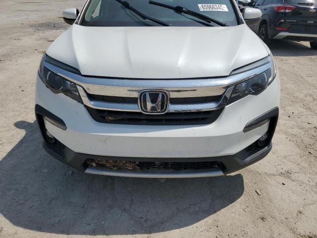 5FNYF6H51MB098337 - 2021 HONDA PILOT EXL WHITE photo 11