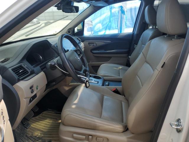 5FNYF6H51MB098337 - 2021 HONDA PILOT EXL WHITE photo 7