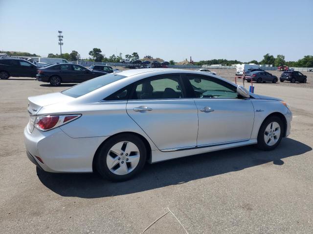 KMHEC4A4XCA038285 - 2012 HYUNDAI SONATA HYBRID SILVER photo 3