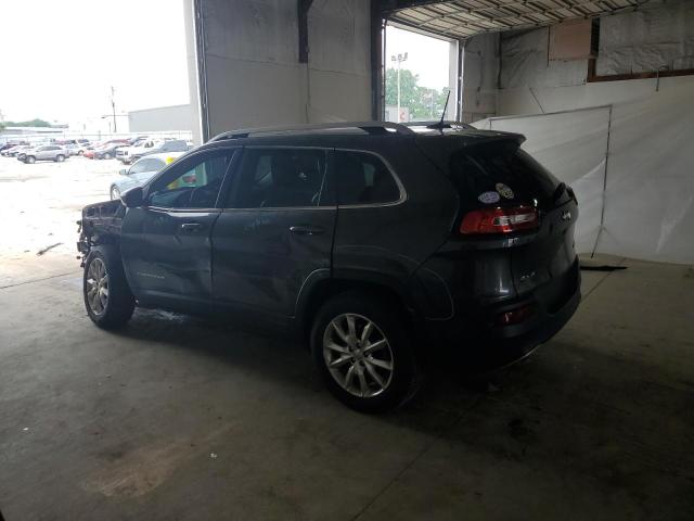 1C4PJMDB7GW188005 - 2016 JEEP CHEROKEE LIMITED GRAY photo 2