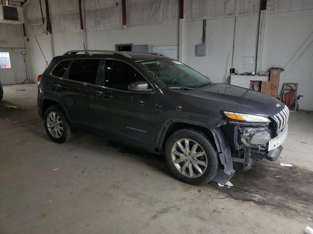1C4PJMDB7GW188005 - 2016 JEEP CHEROKEE LIMITED GRAY photo 4