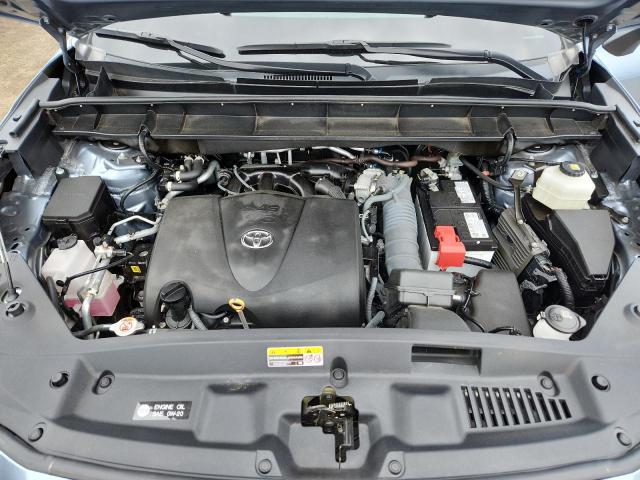 5TDGZRBH2NS225049 - 2022 TOYOTA HIGHLANDER XLE Синій фото 11