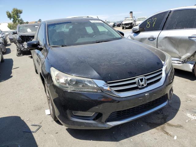 1HGCR2F85DA138159 - 2013 HONDA ACCORD EXL BLACK photo 4