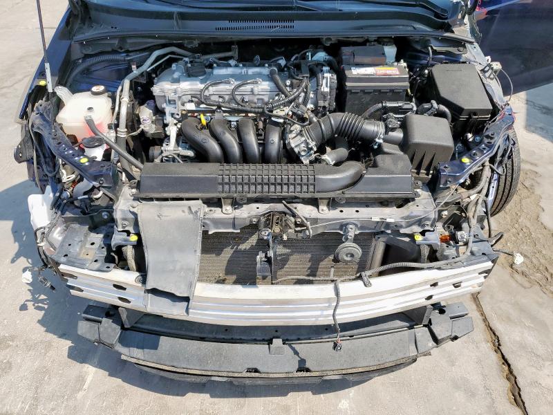 5YFEPMAE0MP221631 - 2021 TOYOTA COROLLA LE BLUE photo 11