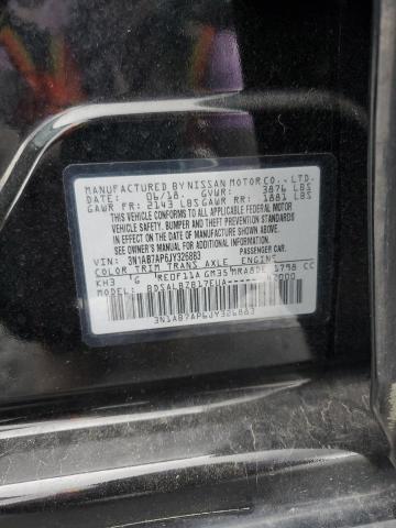 3N1AB7AP6JY326883 - 2018 NISSAN SENTRA S 黑色 照片 12