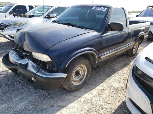 1GCCS1448YK113530 - 2000 CHEVROLET S TRUCK S10 BLUE photo 1