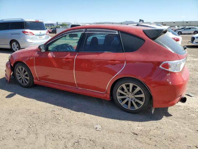 JF1GH75698H802935 - 2008 SUBARU IMPREZA WRX PREMIUM RED photo 2