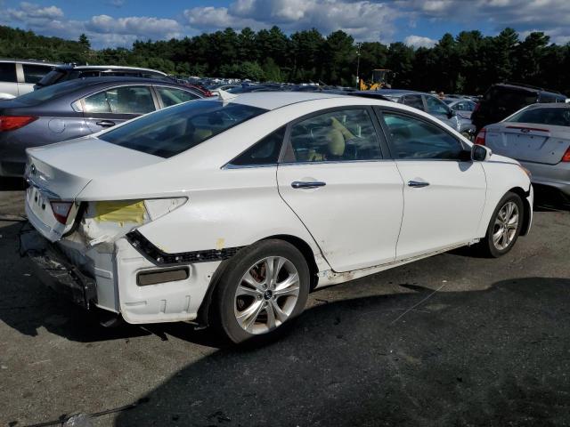 5NPEC4AC1DH685888 - 2013 HYUNDAI SONATA SE WHITE photo 3