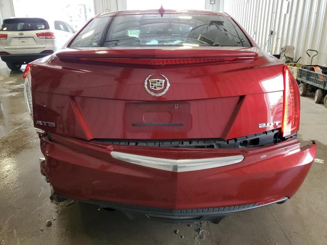 1G6AA5RX4D0141337 - 2013 CADILLAC ATS RED photo 6