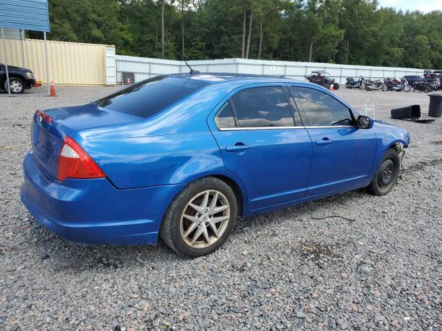 3FAHP0JG5BR262342 - 2011 FORD FUSION SEL BLUE photo 3