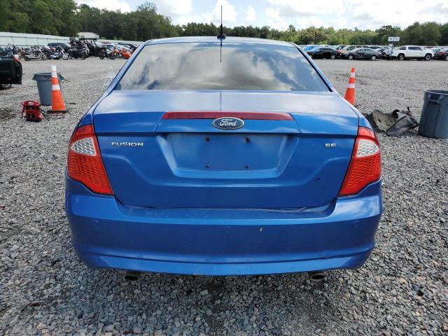 3FAHP0JG5BR262342 - 2011 FORD FUSION SEL BLUE photo 6