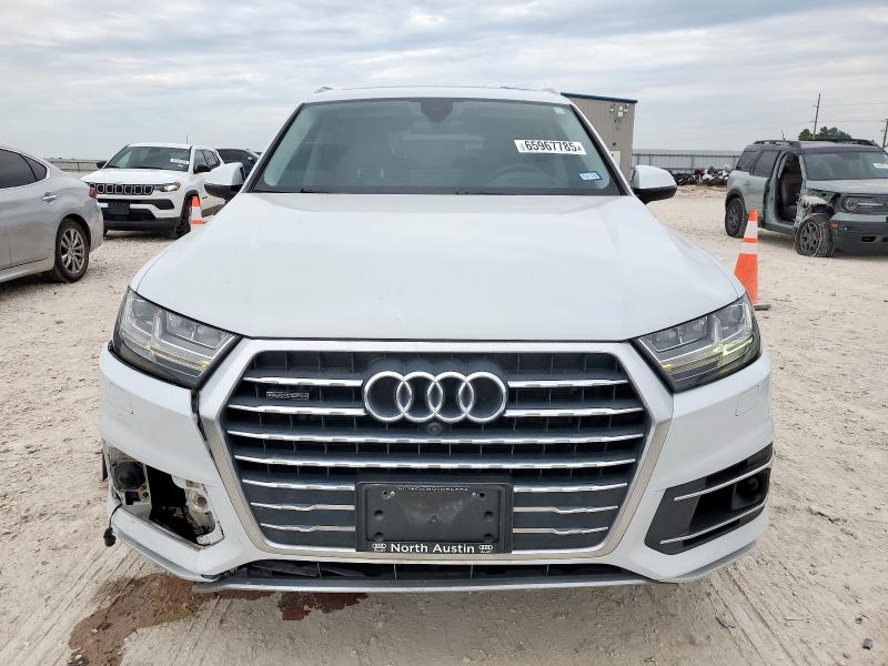 WA1VAAF75KD002524 - 2019 AUDI Q7 PRESTIGE WHITE photo 5