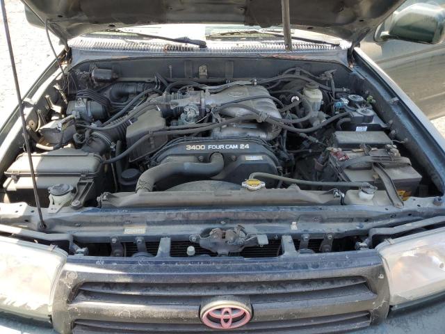 JT3GN86R4Y0163612 - 2000 TOYOTA 4RUNNER SR5 GREEN photo 11