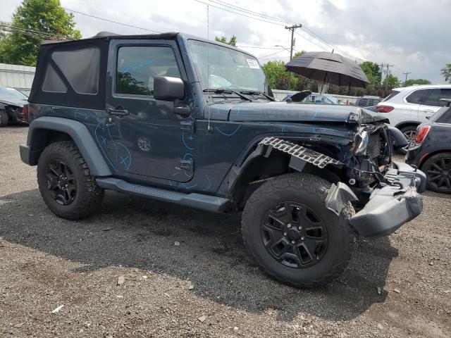 1C4GJWAG3HL693683 - 2017 JEEP WRANGLER SPORT GRAY photo 4